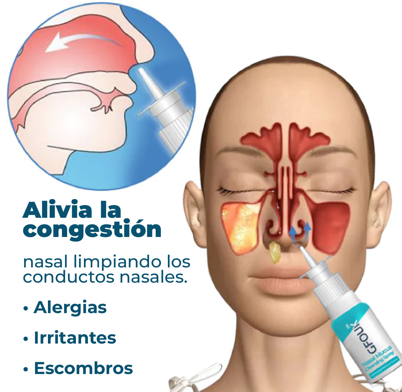 🤧 SPRAY LIMPIADOR DE MOCO NASAL