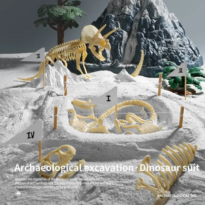 🦖 KIT DE EXCAVACIÓN DE DINOSAURIOS 🦕