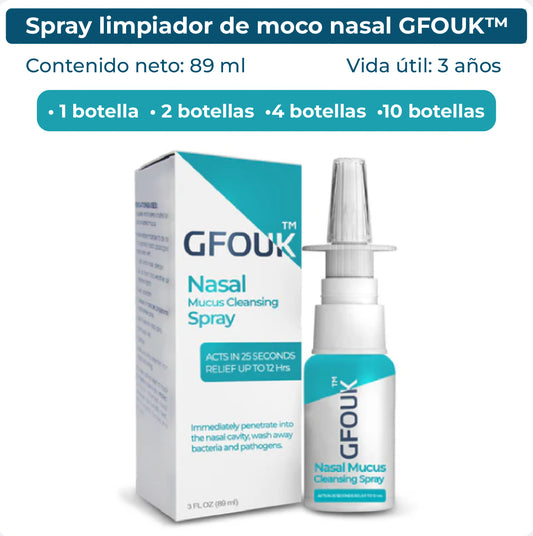 🤧 SPRAY LIMPIADOR DE MOCO NASAL